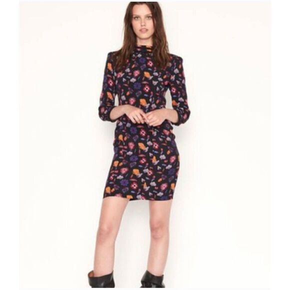 Ba&sh Maha floral print dress size US 8 - Picture 1 of 8